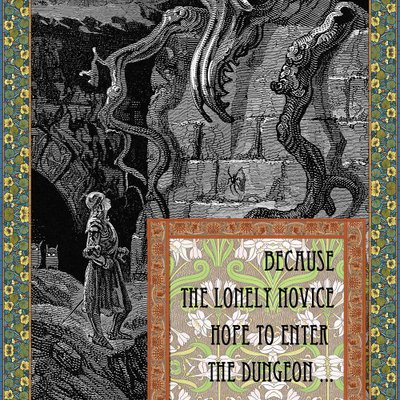 Because the Lonely Novice Hope to Enter the Dungeon…