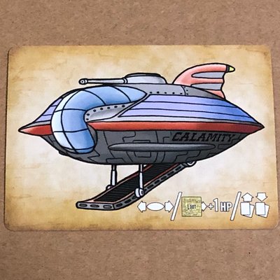 Train Heist: Calamity Promo Card