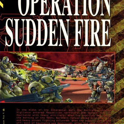 Heavy Gear Tactical Pack Three: Operation Sudden Fire