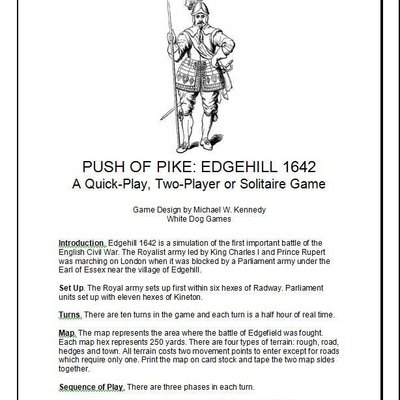 Push of Pike: Edgehill 1642