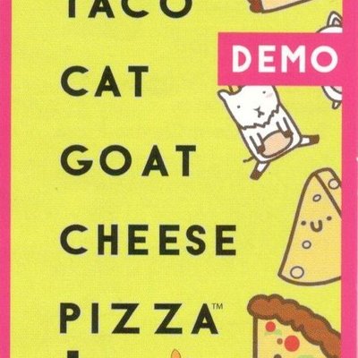 Taco Cat Goat Cheese Pizza: Demo deck