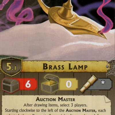 Vault Wars: Brass Lamp Promo Card