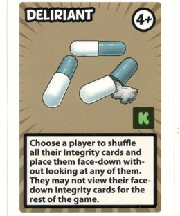 Good Cop Bad Cop: Deliriant Promo Card