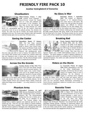 Friendly Fire Pack 10