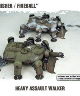Dust Tactics: Heavy Assault Walker – "Punisher / Fireball"
