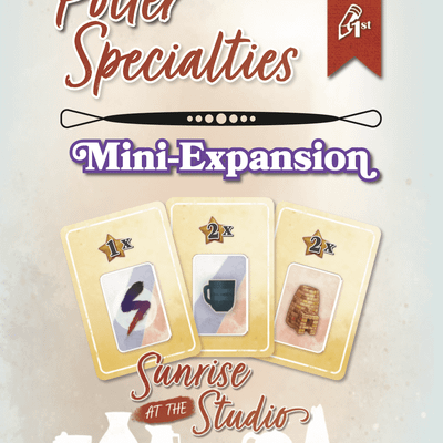 Sunrise at the Studio: Potter Specialties Mini-Expansion