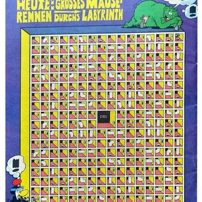 Großes Mäuserennen durchs Labyrinth