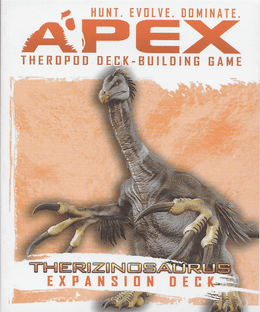 Apex Theropod Deck-Building Game: Therizinosaurus Expansion Deck