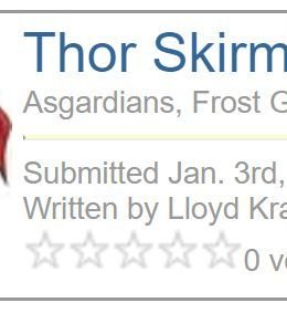 Thor Skirmish