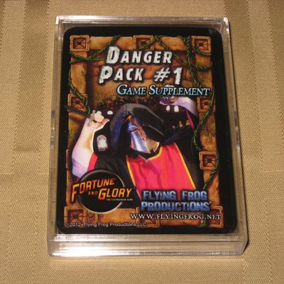 Fortune and Glory: Danger Pack 1 Supplement