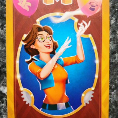 Circus: Pizza Tosser Performer Promo Card