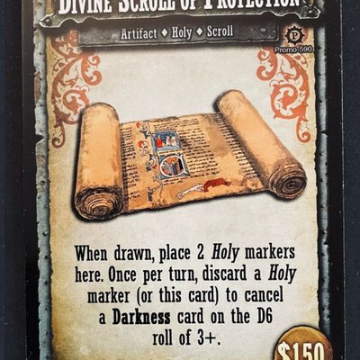 Shadows of Brimstone: Divine Scroll of Protection Promo