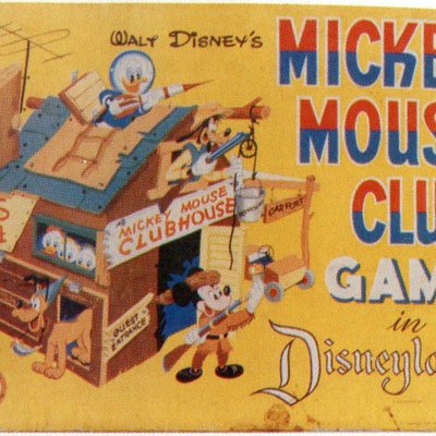 Mickey Mouse Club Game In Disneyland