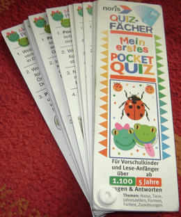 Quiz-Fächer Mein erstes Pocket-Quiz