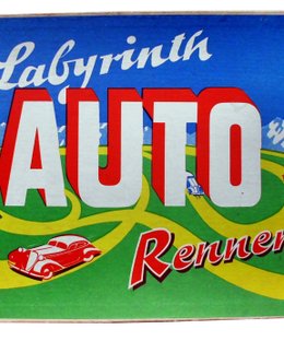 Labyrinth Auto Rennen
