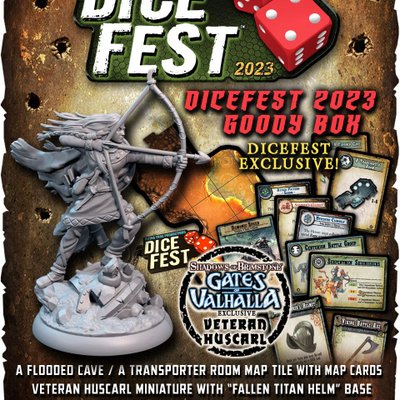 Flying Frog DiceFest 2023 Goody Box