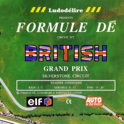 Formule Dé Circuit № 7: BRITISH GRAND PRIX – Silverstone Circuit