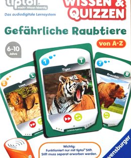 Wissen & Quizzen: Gefährliche Raubtiere