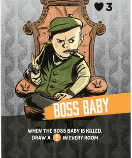 Vengeance: Roll & Fight – Boss Baby Promo Card