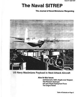 The Naval SITREP: The Journal of Naval Miniatures Wargaming #11