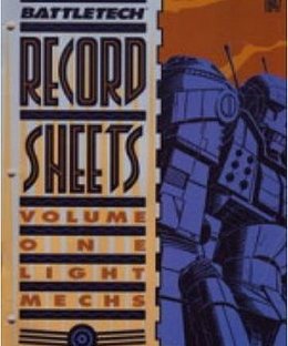 BattleTech Record Sheets Volume One: Light 'Mechs