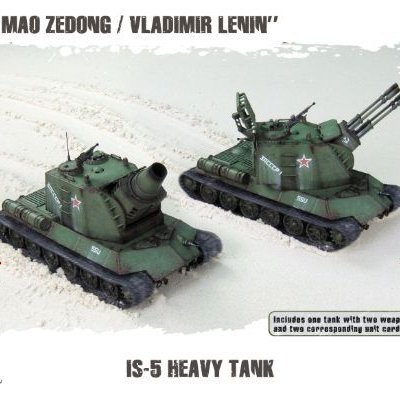 Dust Tactics: IS-5 Heavy Tank – "Mao Zedong / Vladimir Lenin"