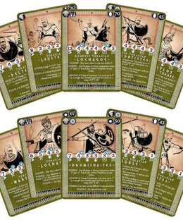 Mortal Gods: Thrakian Roster & Gifts Card Set