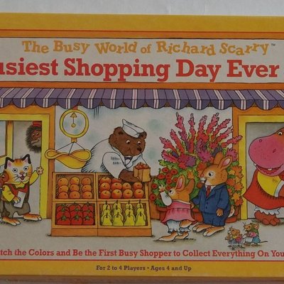 The Busy World of Richard Scarry: Busiest Shopping Day Ever Game
