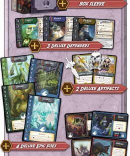 Tiny Epic Defenders: The Dark War – Kickstarter Deluxe Promo Pack