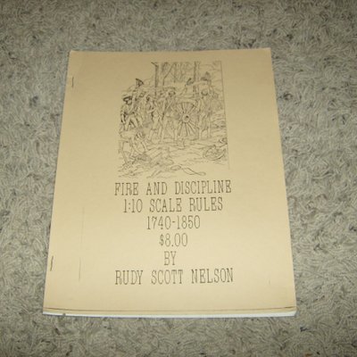 Fire and Discipline: 1:10 Scale Rules 1740-1850