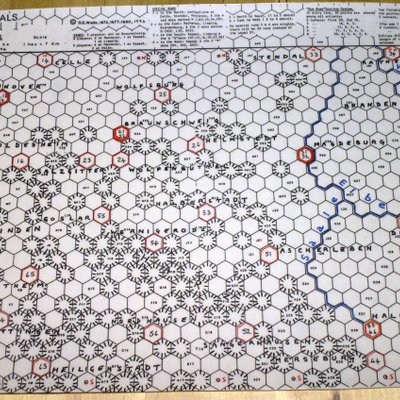 Railway Rivals Map HL: Hannover and Leipzig