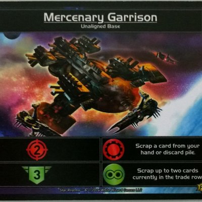 Star Realms: Mercenary Garrison Promo Card