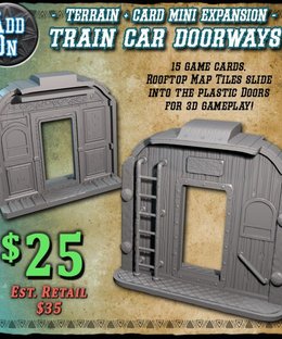 Shadows of Brimstone: The Impossible Hell Train – Train Car Doorways