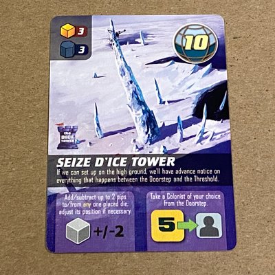 The Artemis Project: Seize D'Ice Tower Promo Card