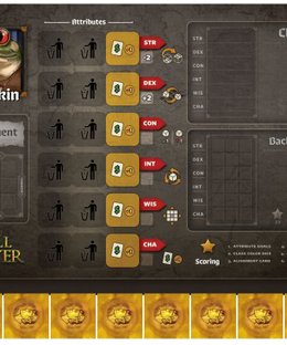 Roll Player: Frogkin Promo Punchboard