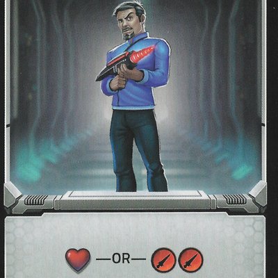 Clank! In! Space!: Cruel Doctor Promo Card