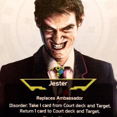 Coup: Jester Promo Card
