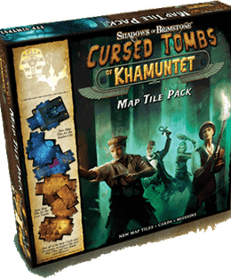 Shadows of Brimstone: Cursed Tombs of Khamuntet – Map Tile Pack