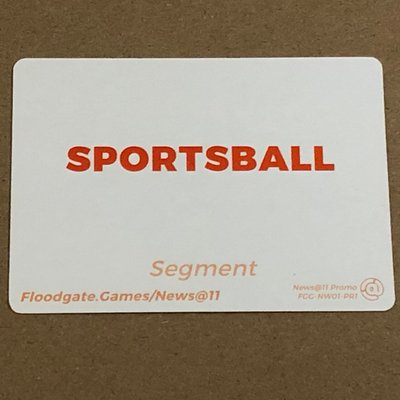 News@11: Segment – Sportsball