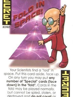 Nuclear War: Fold in Space Promo Card