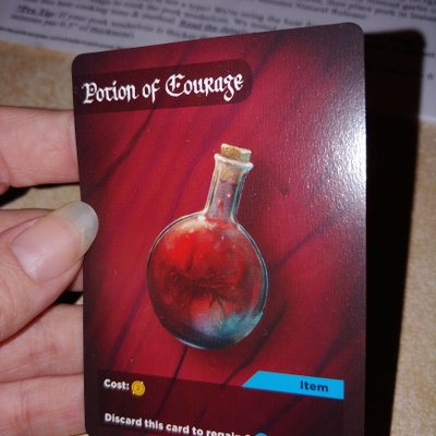 Of Dreams & Shadows: Potion of Courage Promo Card