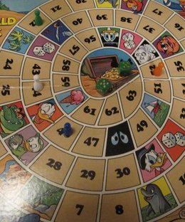 Walt Disney Donald Duck Game (Treasure Hunt)