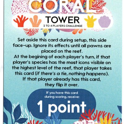 Coral: Tower Promo Card