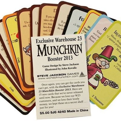 Exclusive Warehouse 23 Munchkin Booster