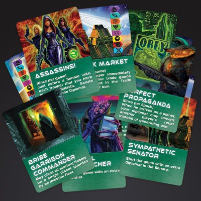 Empires: Galactic Rebellion – Faction Power Cards