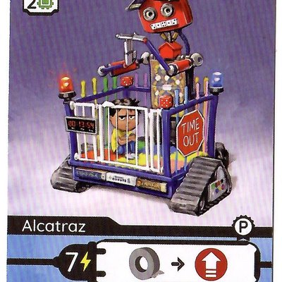 Raising Robots: Alcatraz Promo Card