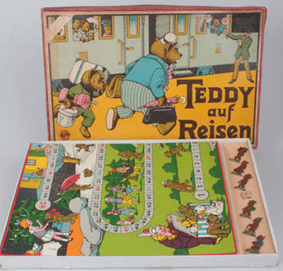 Teddy auf Reisen