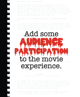 Movie Plotz: Cult Films – Add some AUDIENCE PARTICIPATION to the movie experience