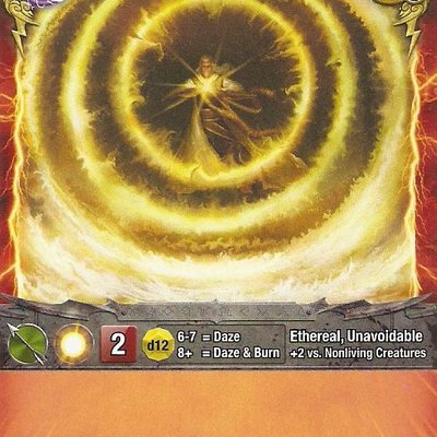 Mage Wars: Sunfire Burst Promo Card