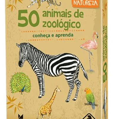 50 animais de zoológico